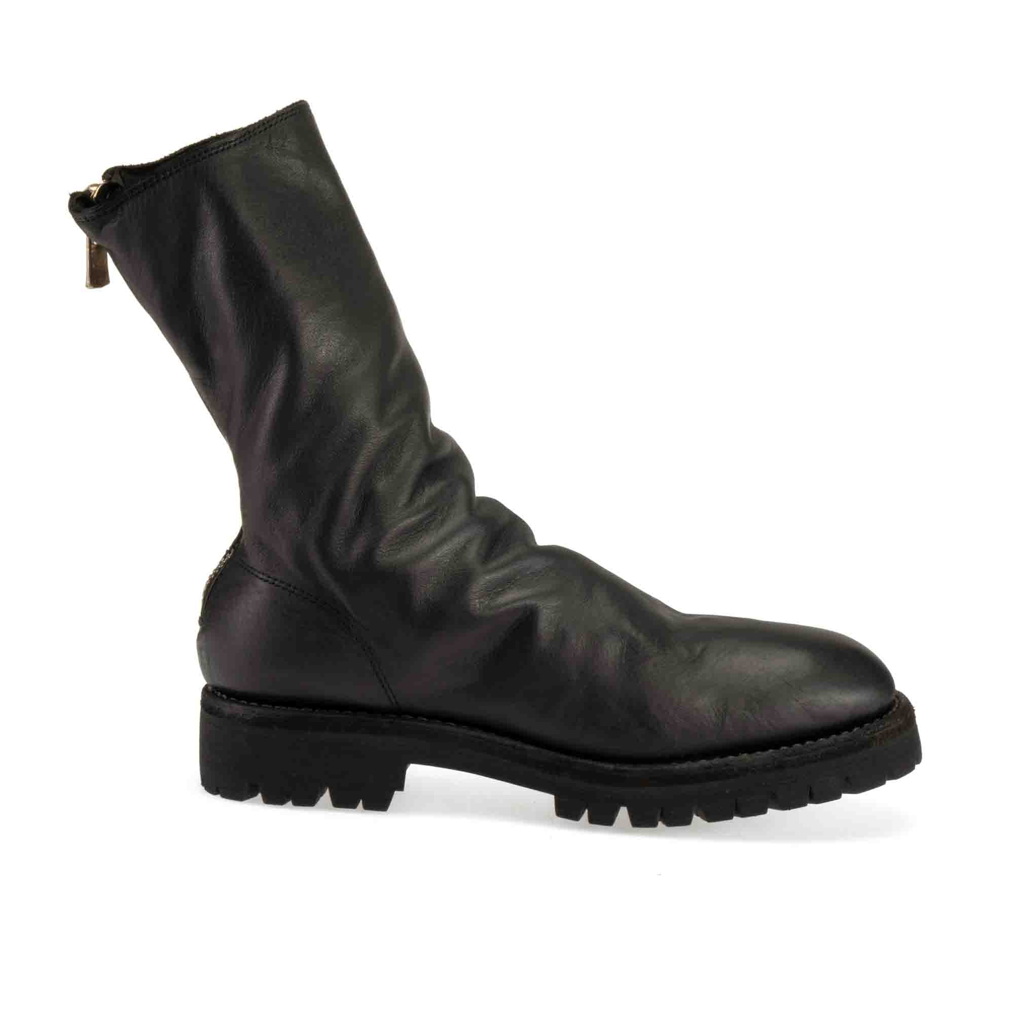 BACK ZIP BOOTS – GUIDI