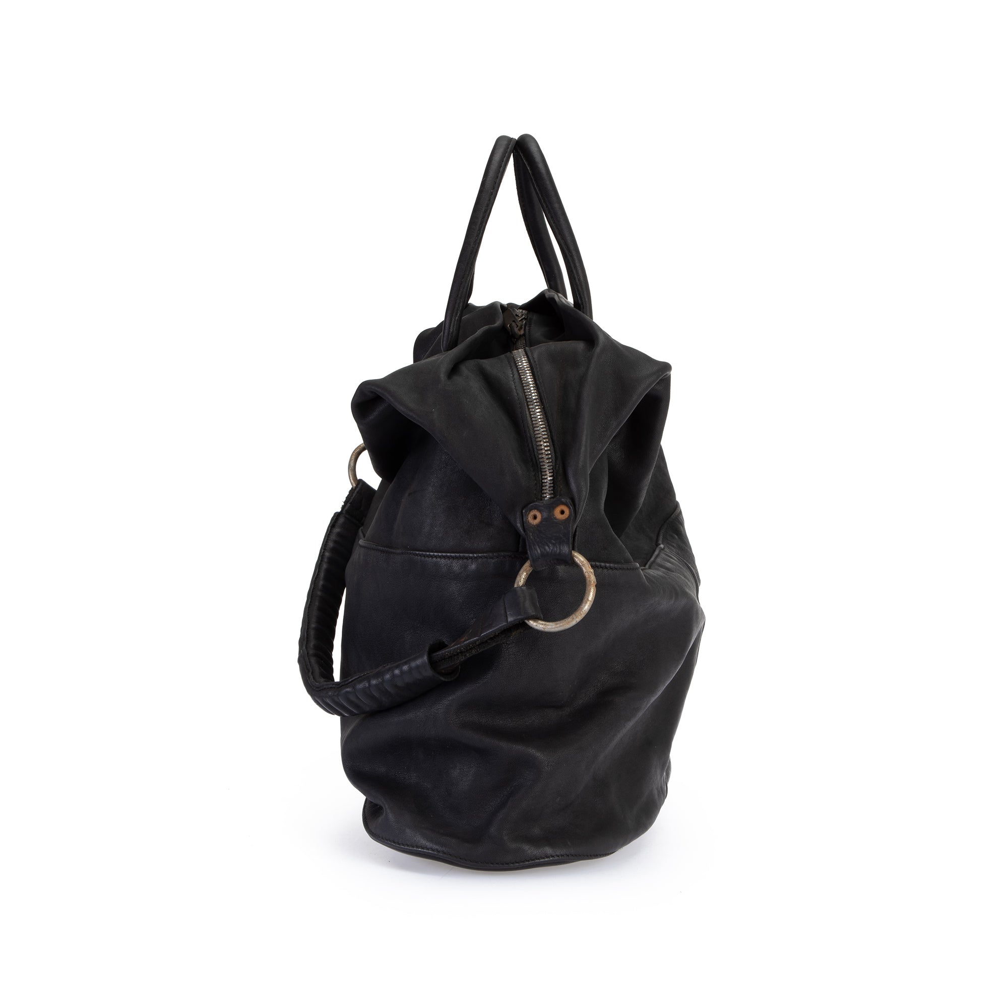 DOUBLE HANDLE SATCHEL – GUIDI