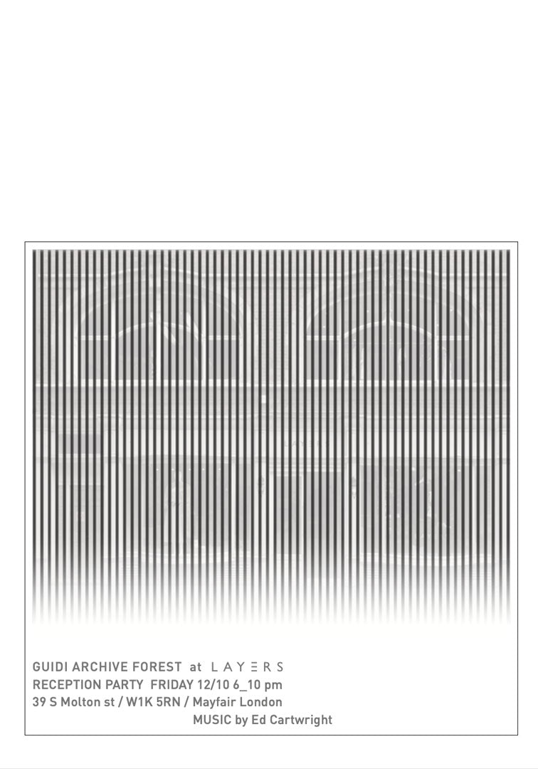 LONDON - GUIDI FOREST ARCHIVE AT LAYERS BOUTIQUE