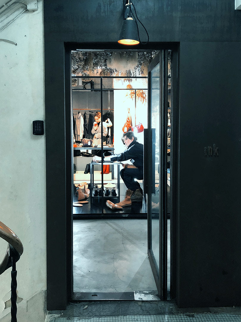 HONG KONG - LIVE SHOEMAKING AT INK-Clothing