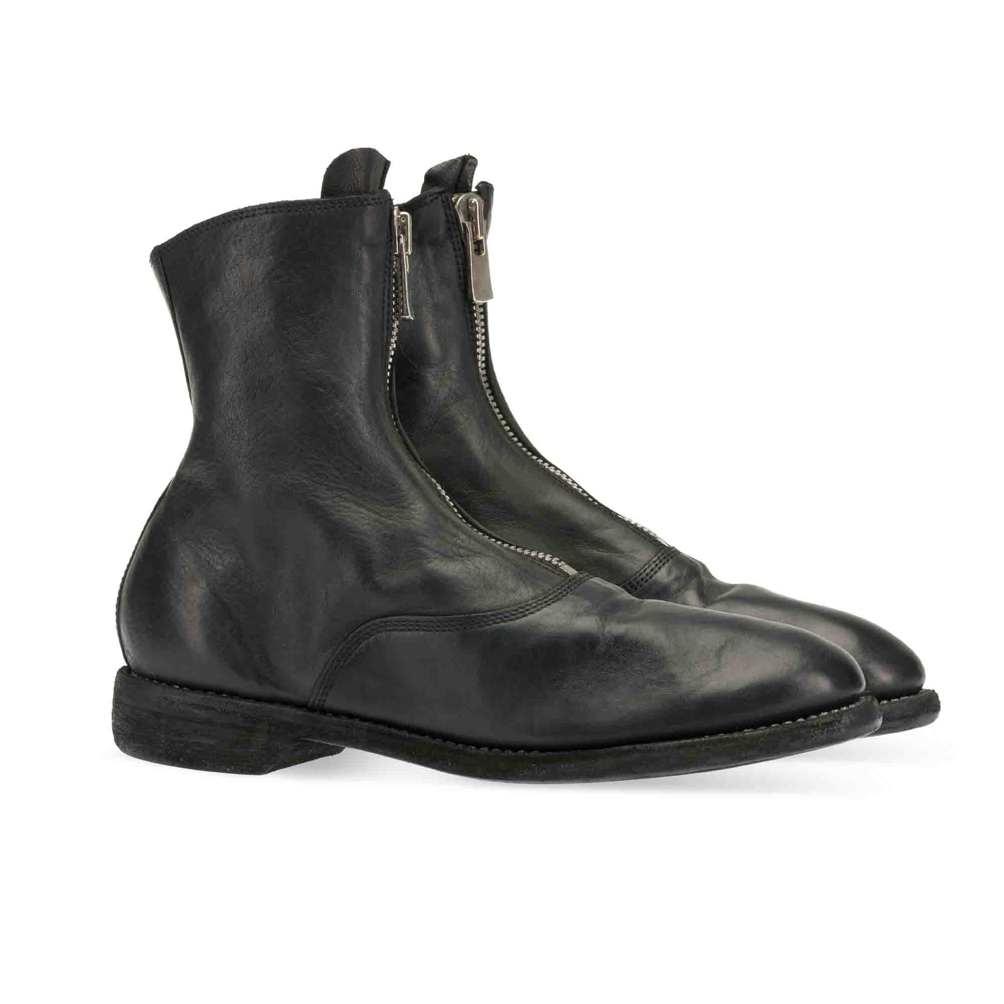 FRONT ZIP BOOTS – GUIDI