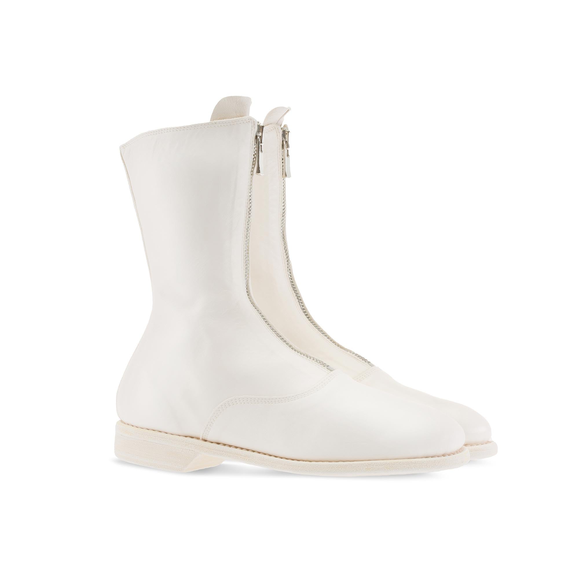FRONT ZIP ARMY BOOTS
