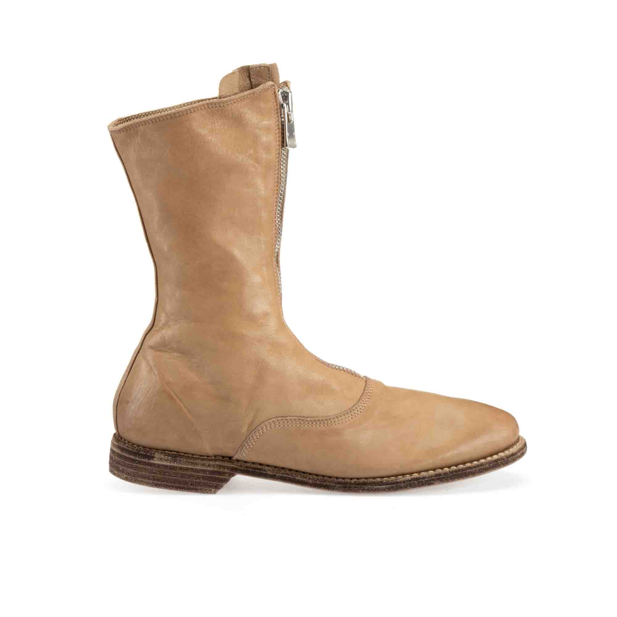 FRONT ZIP ARMY BOOTS