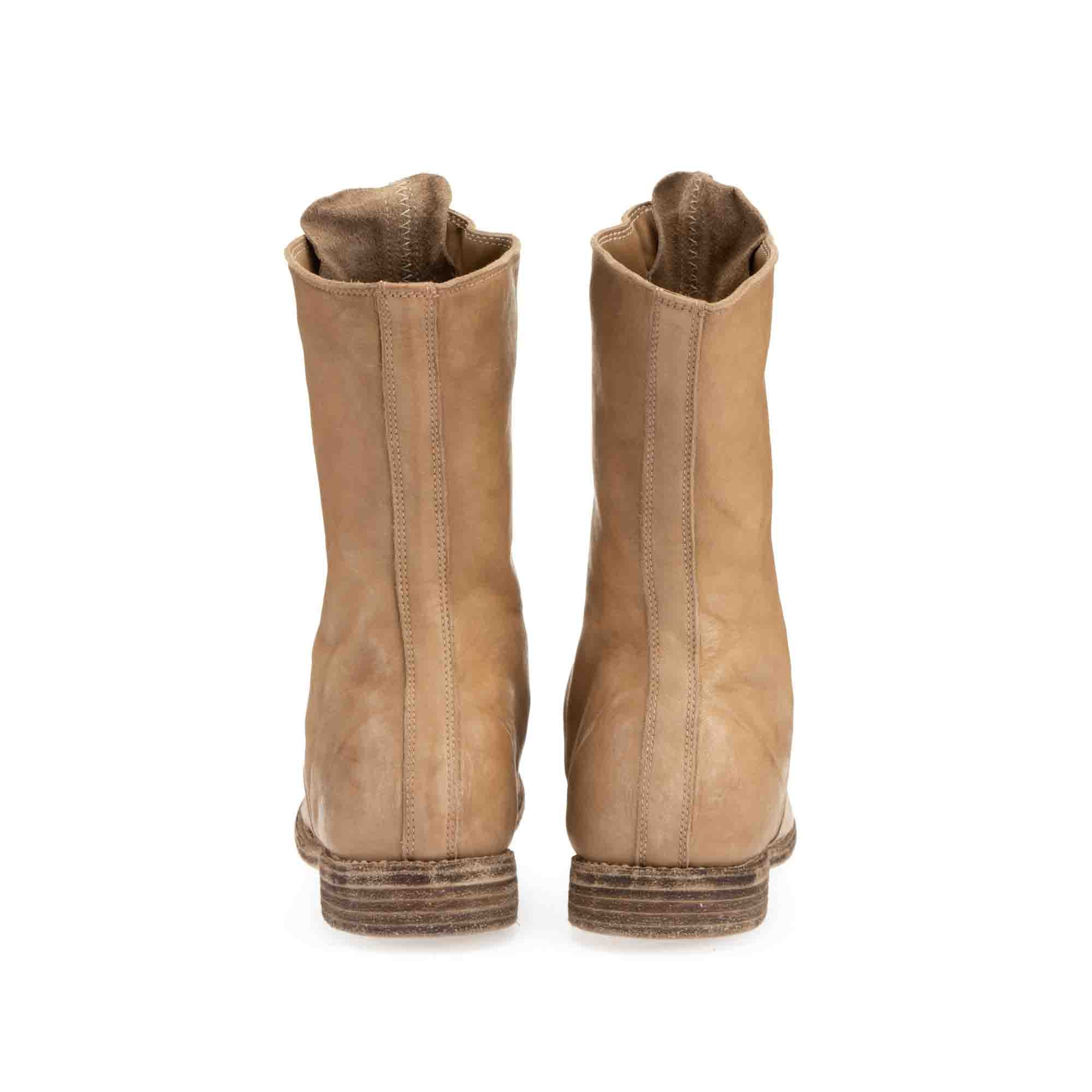 FRONT ZIP ARMY BOOTS
