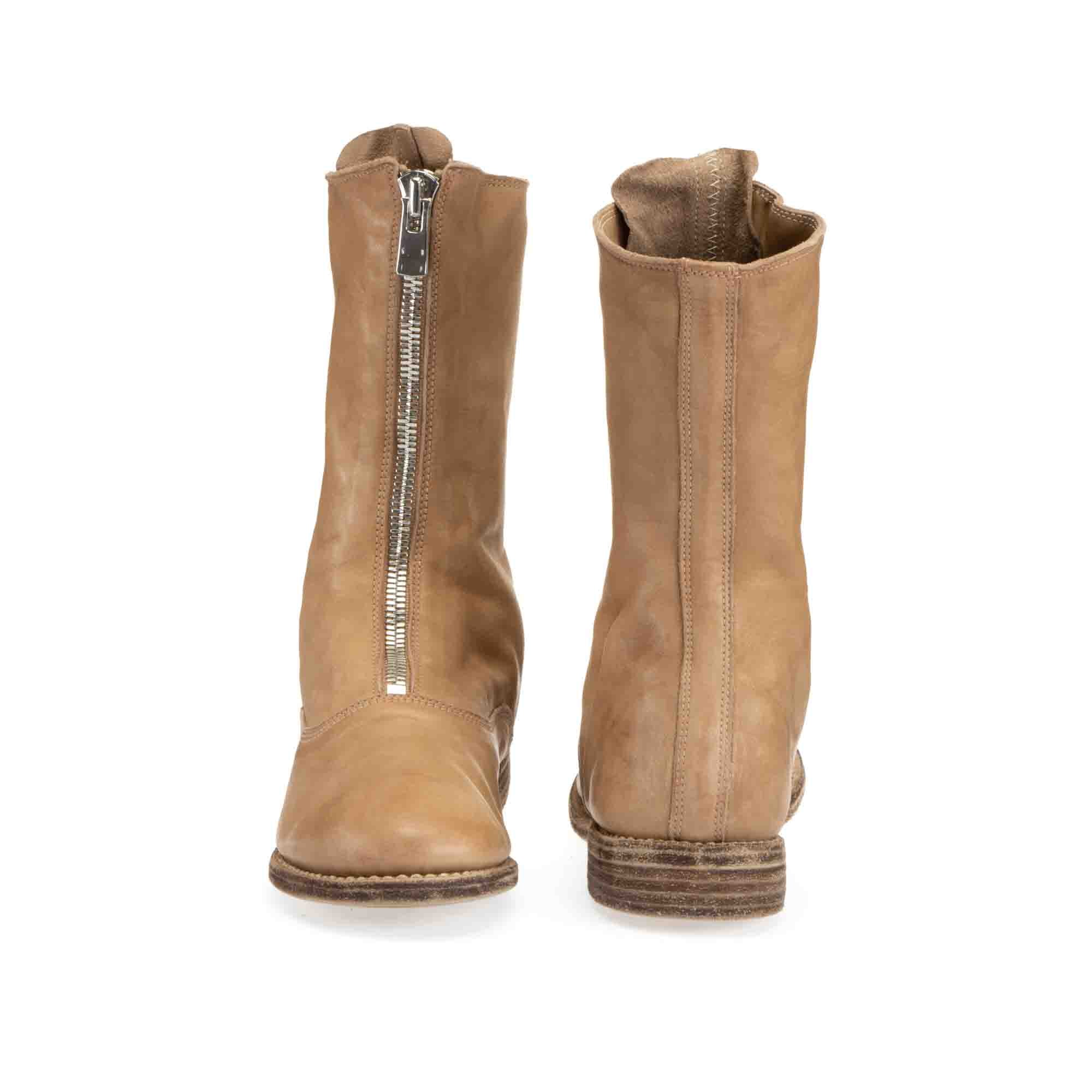 FRONT ZIP ARMY BOOTS