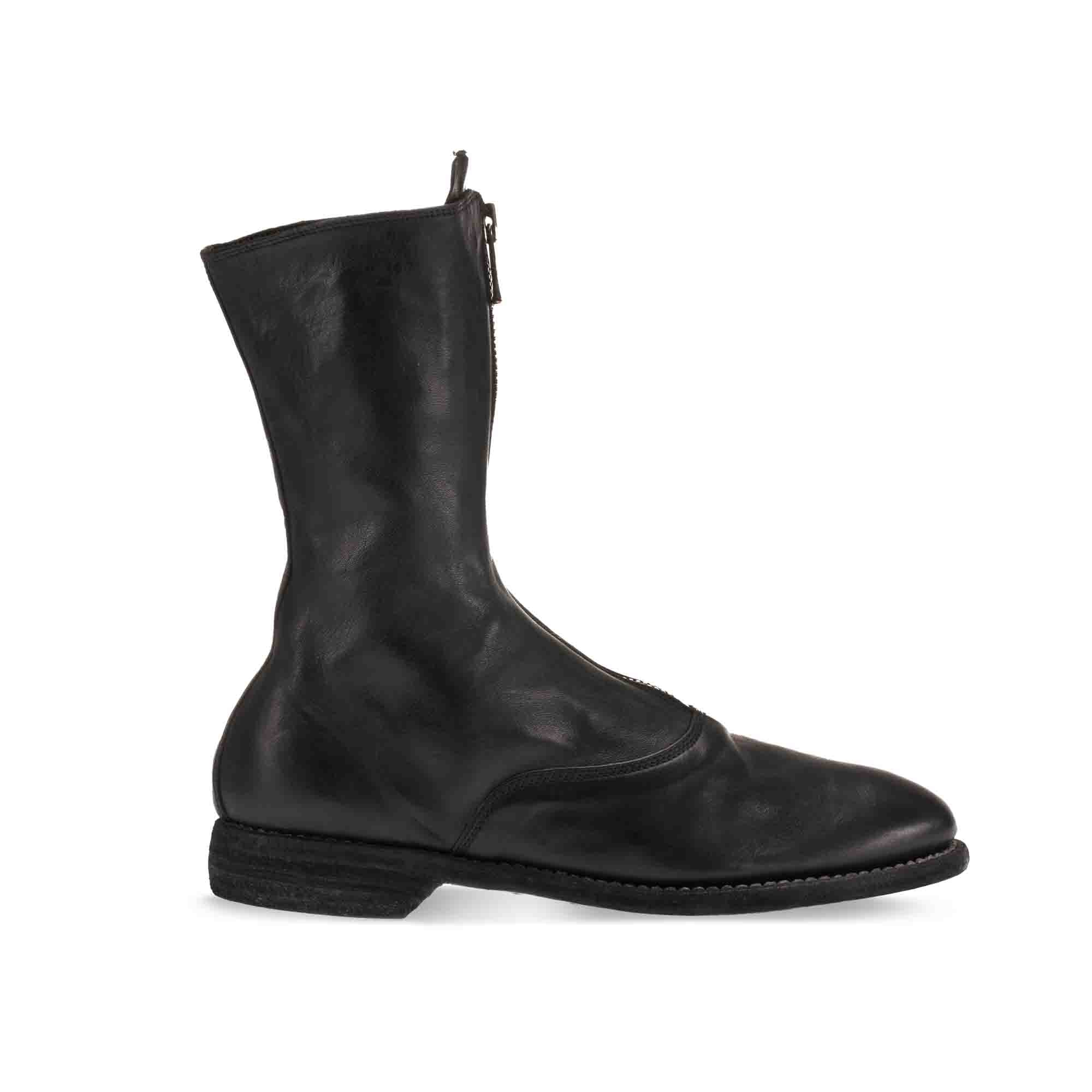 FRONT ZIP ARMY BOOTS