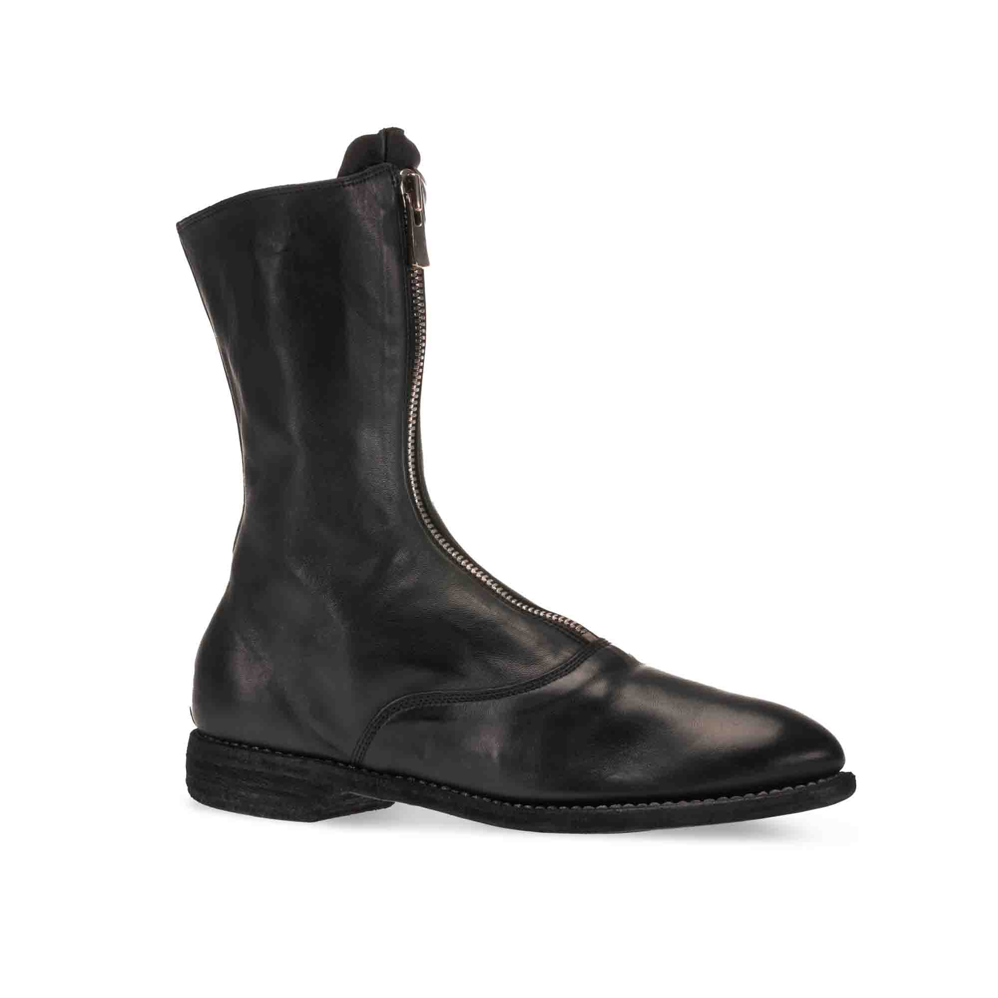 FRONT ZIP ARMY BOOTS