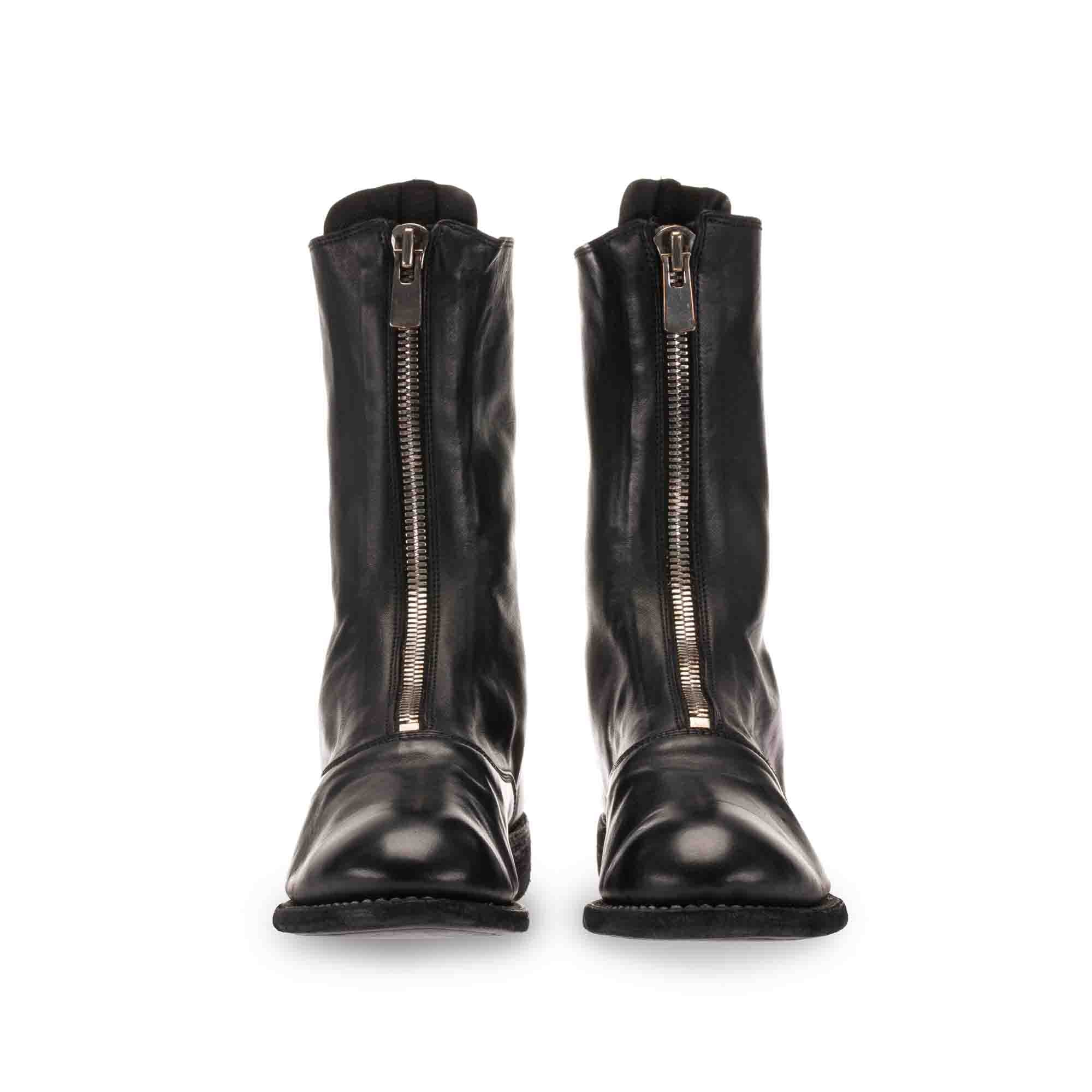 FRONT ZIP ARMY BOOTS