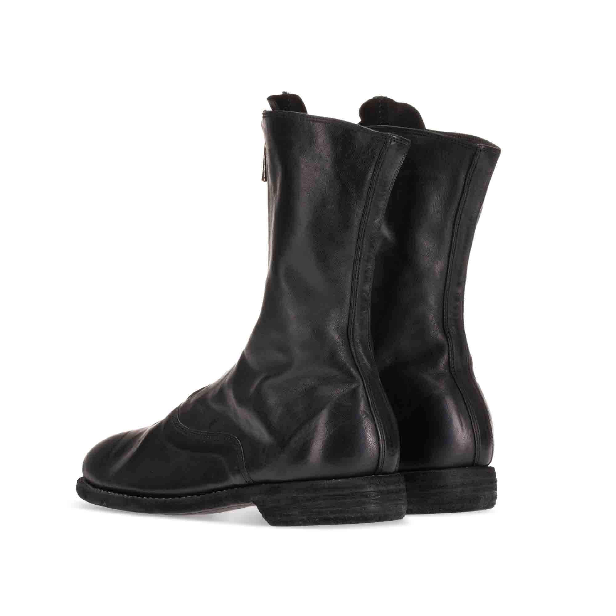 FRONT ZIP ARMY BOOTS