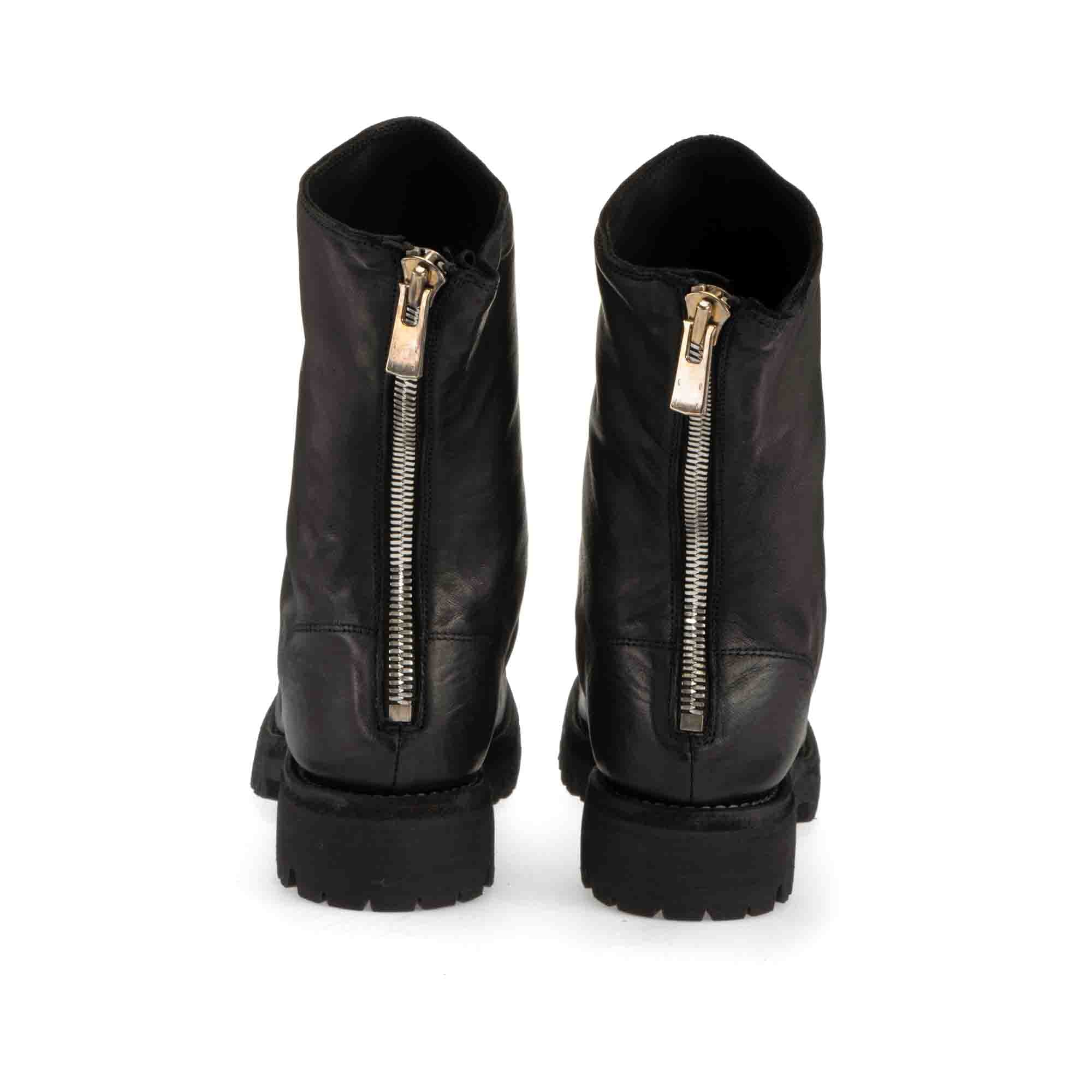 BACK ZIP BOOTS