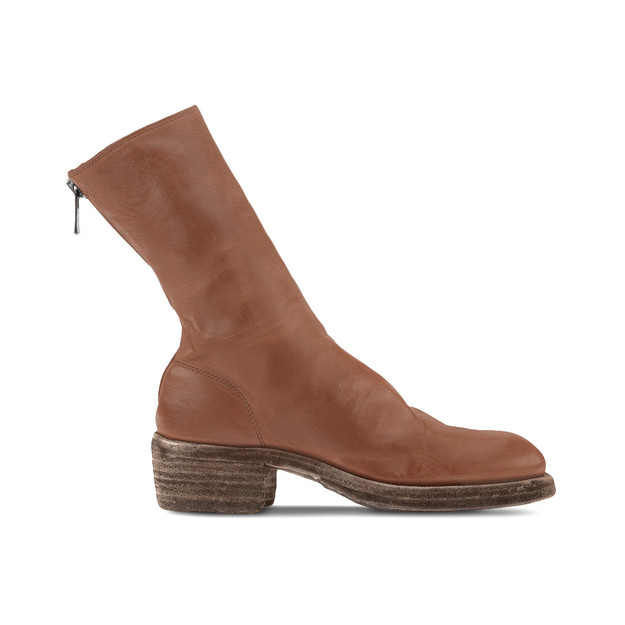 BACK ZIP BOOTS – GUIDI