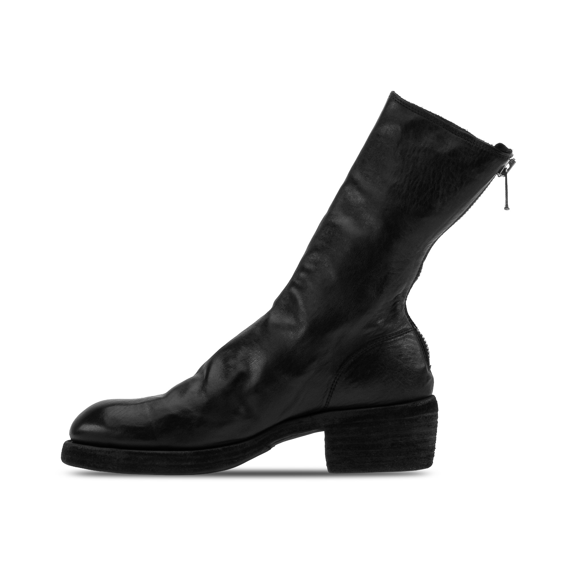 BACK ZIP BOOTS – GUIDI