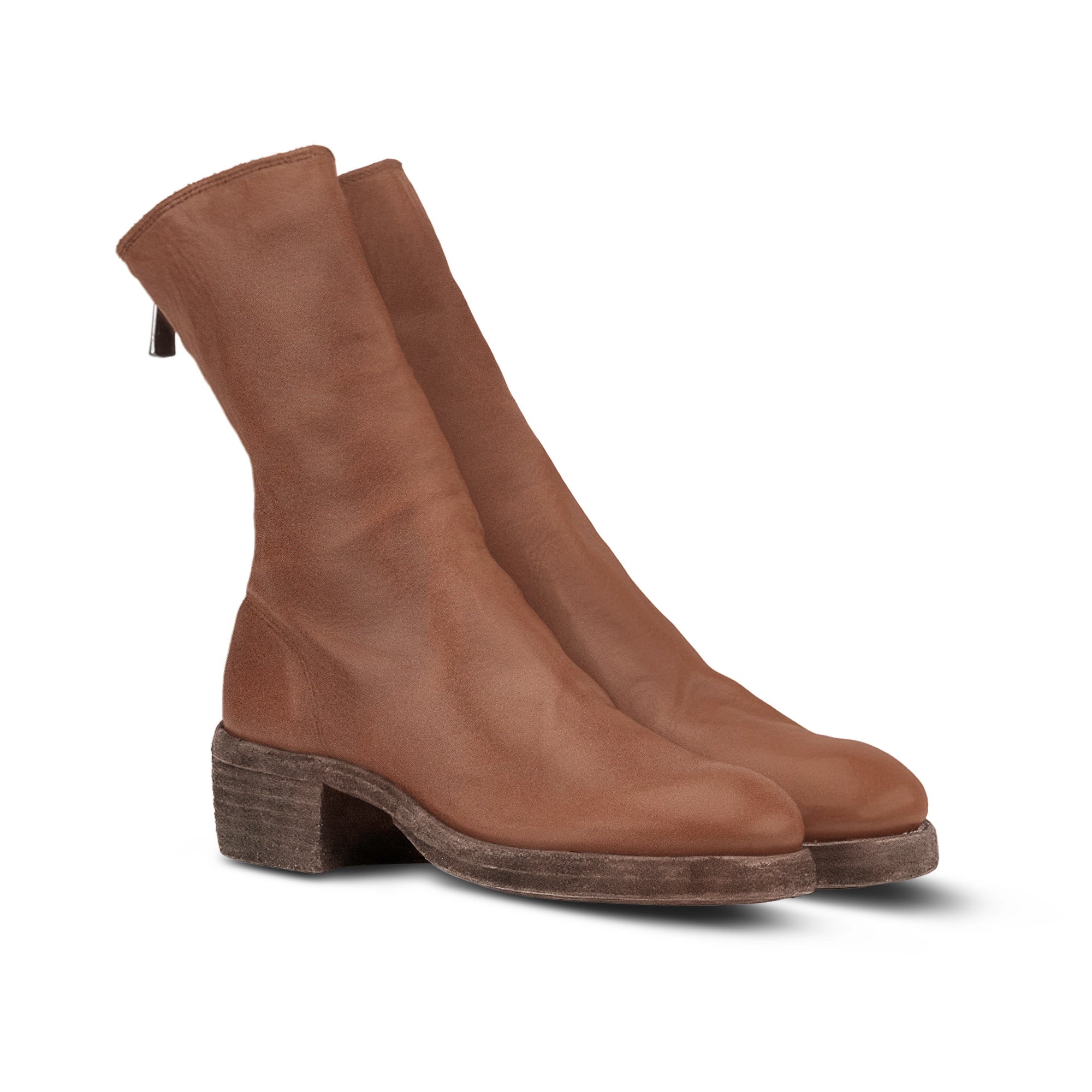 BACK ZIP BOOTS – GUIDI