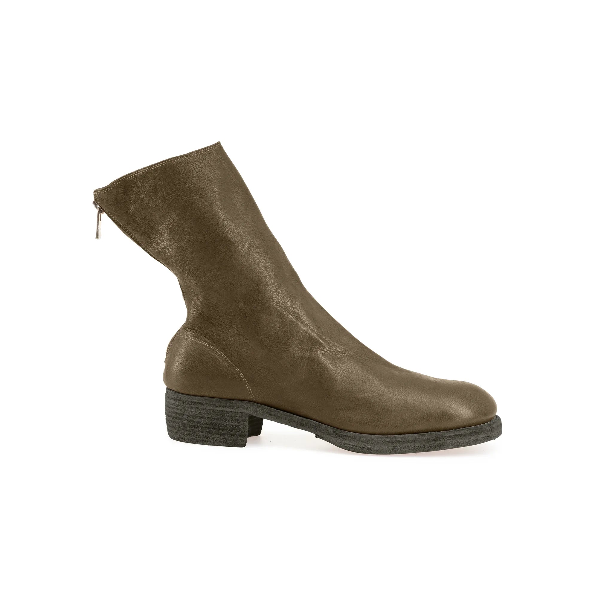 BACK ZIP BOOTS