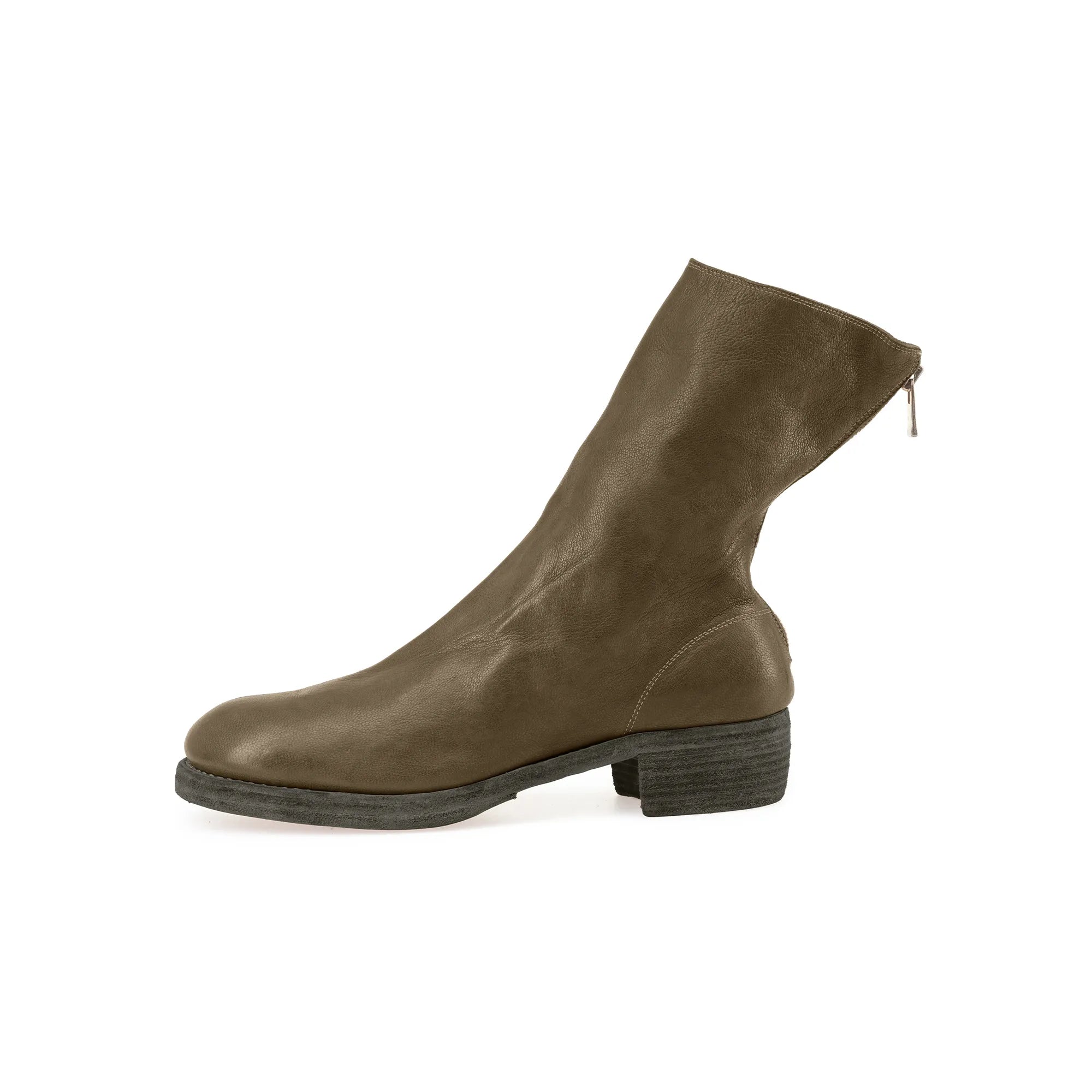 BACK ZIP BOOTS
