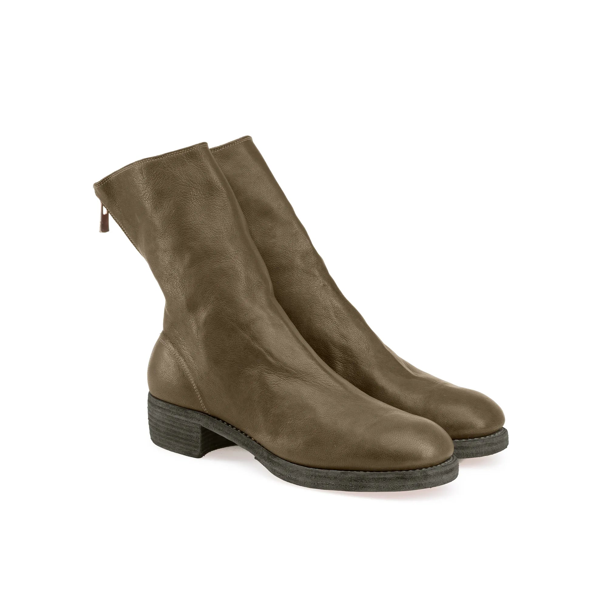 BACK ZIP BOOTS