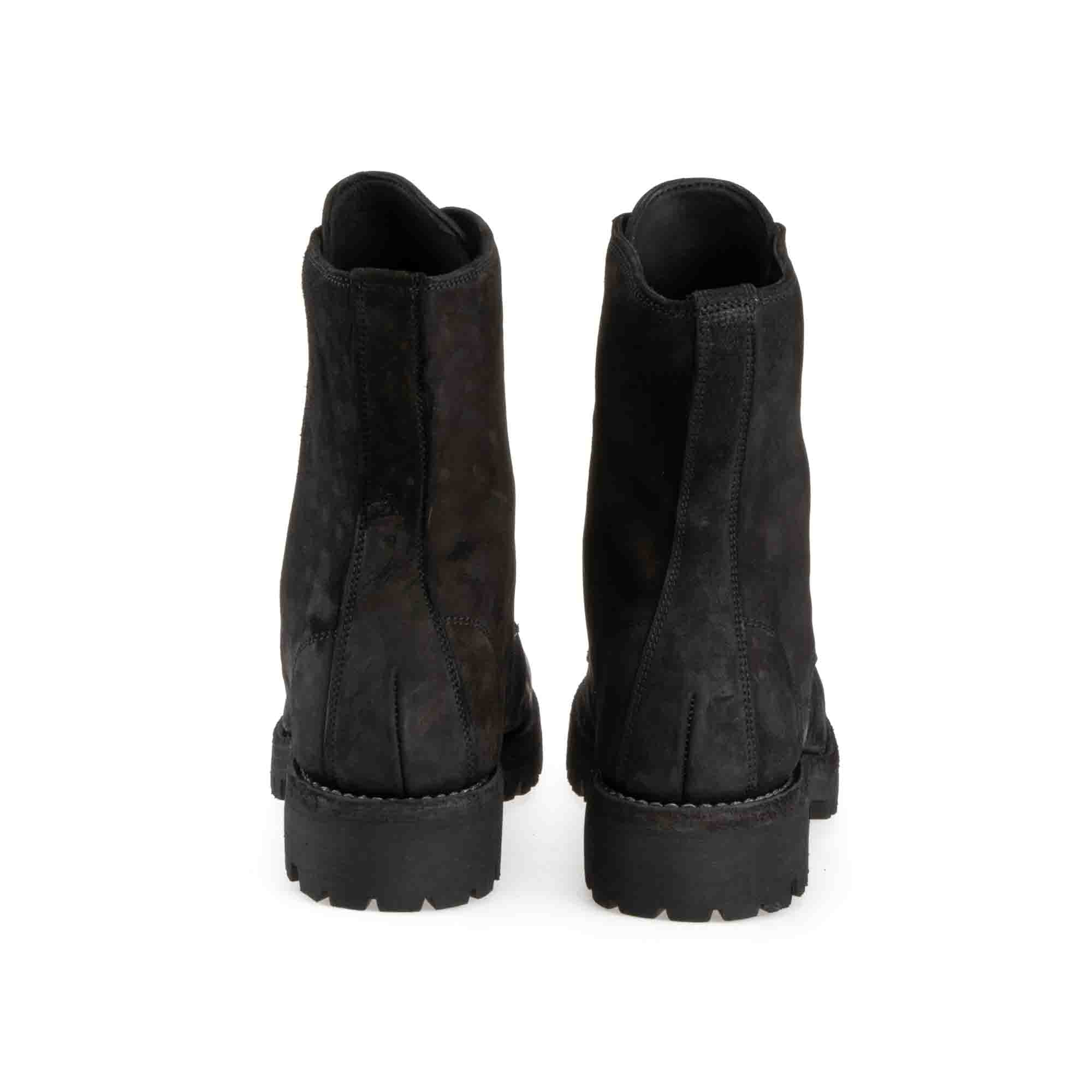 LACED UP BOOTS RUBBER SOLE – GUIDI