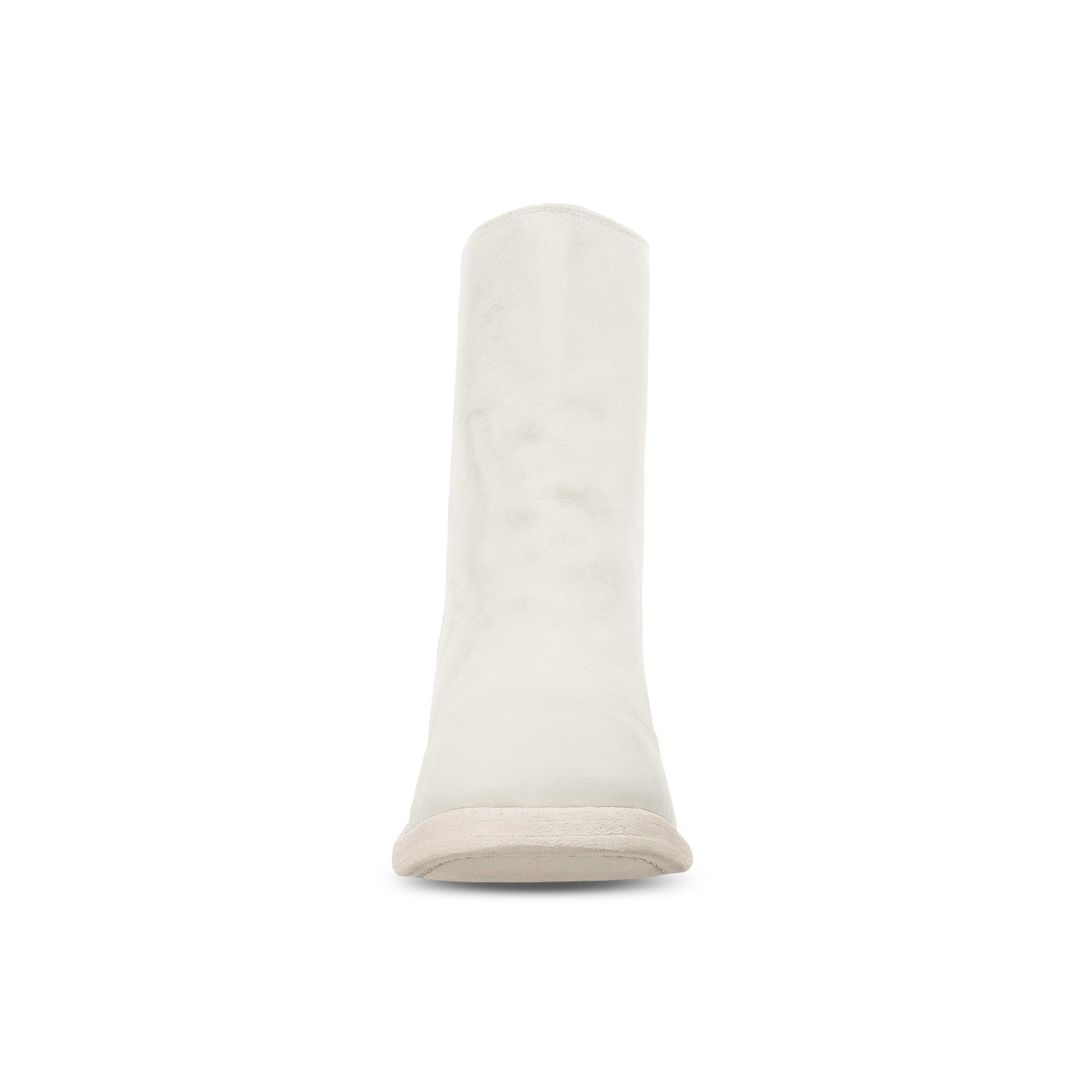 SQUARE TOE BACK ZIP BOOTS