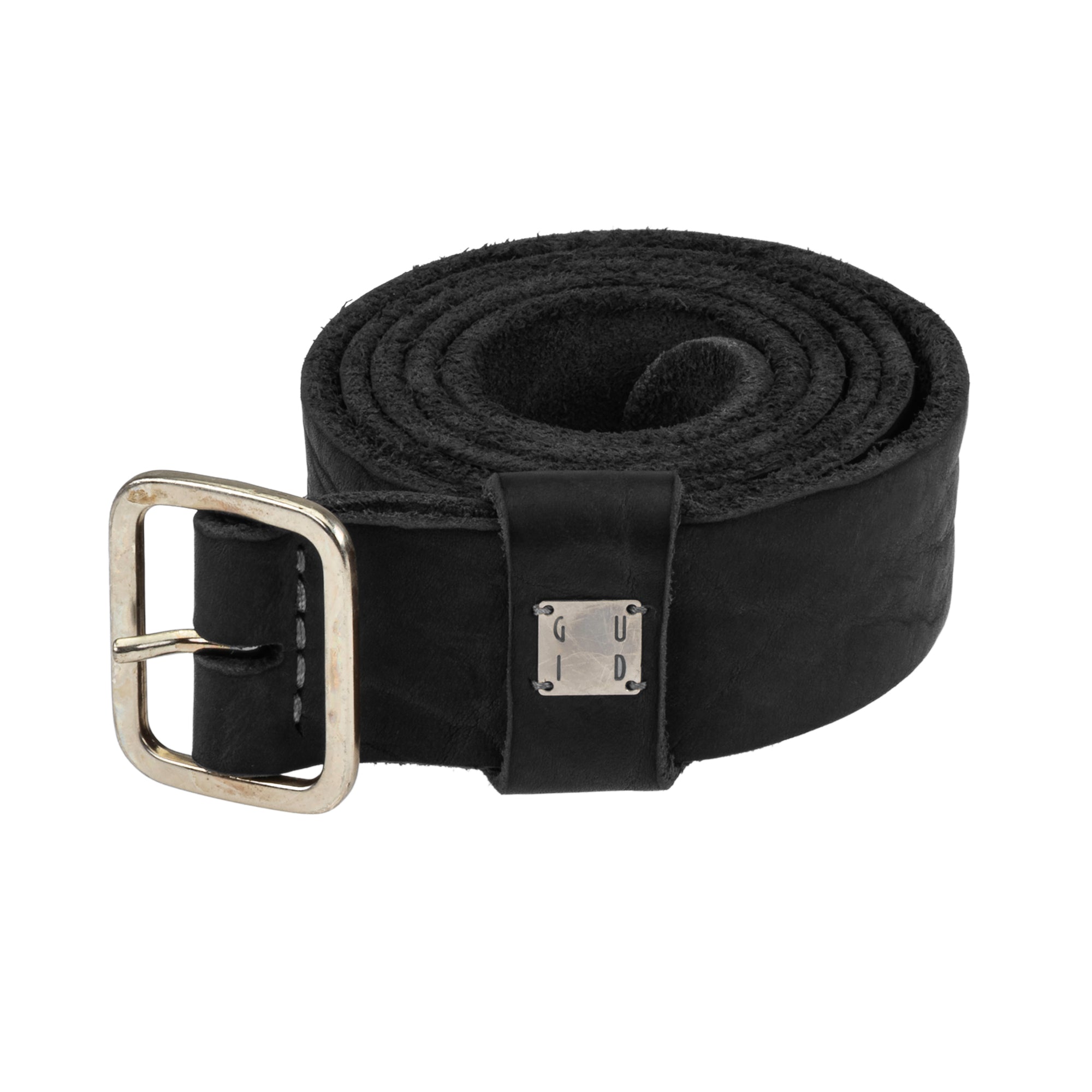 小物 GUIDI grained leather narrow long belt LEATHER BELT – GUIDI