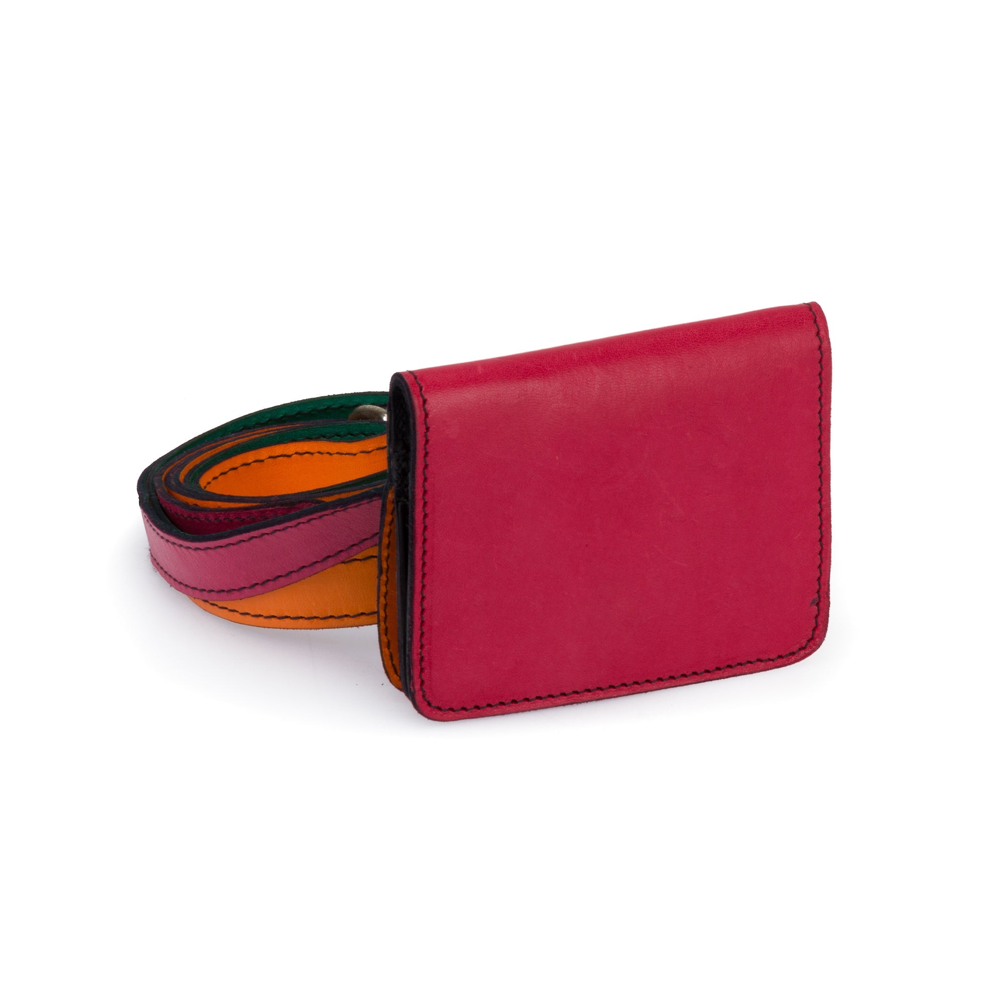 SMALL WALLET WITH STRAP