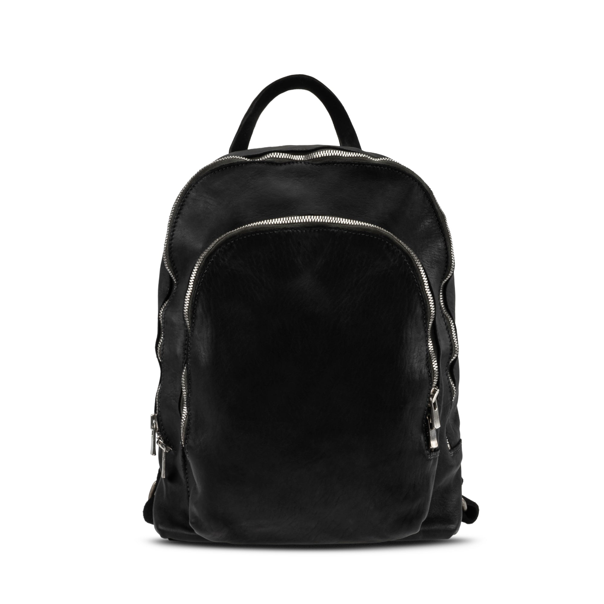 SMALL LEATHER BACKPACK – GUIDI