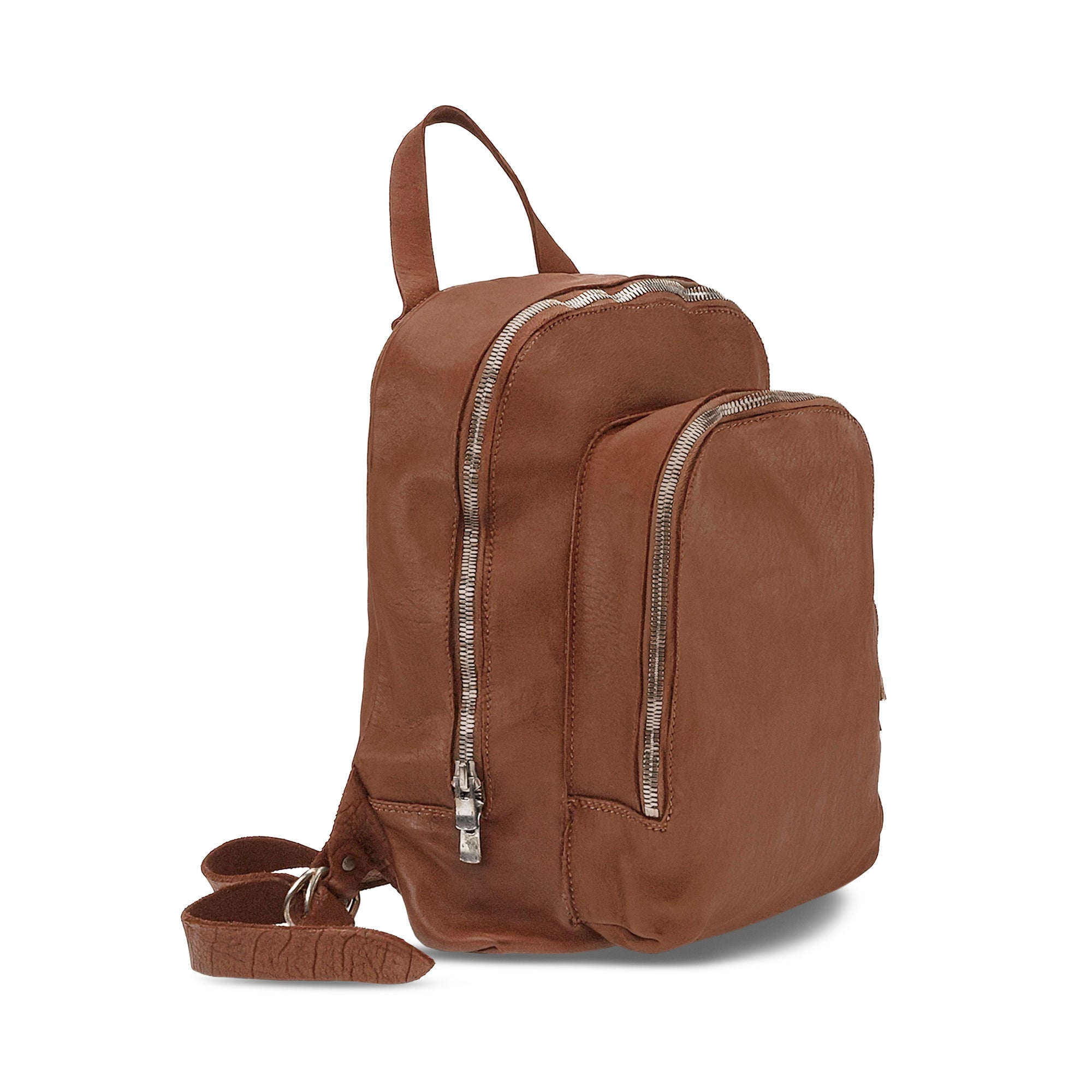 SMALL LEATHER BACKPACK