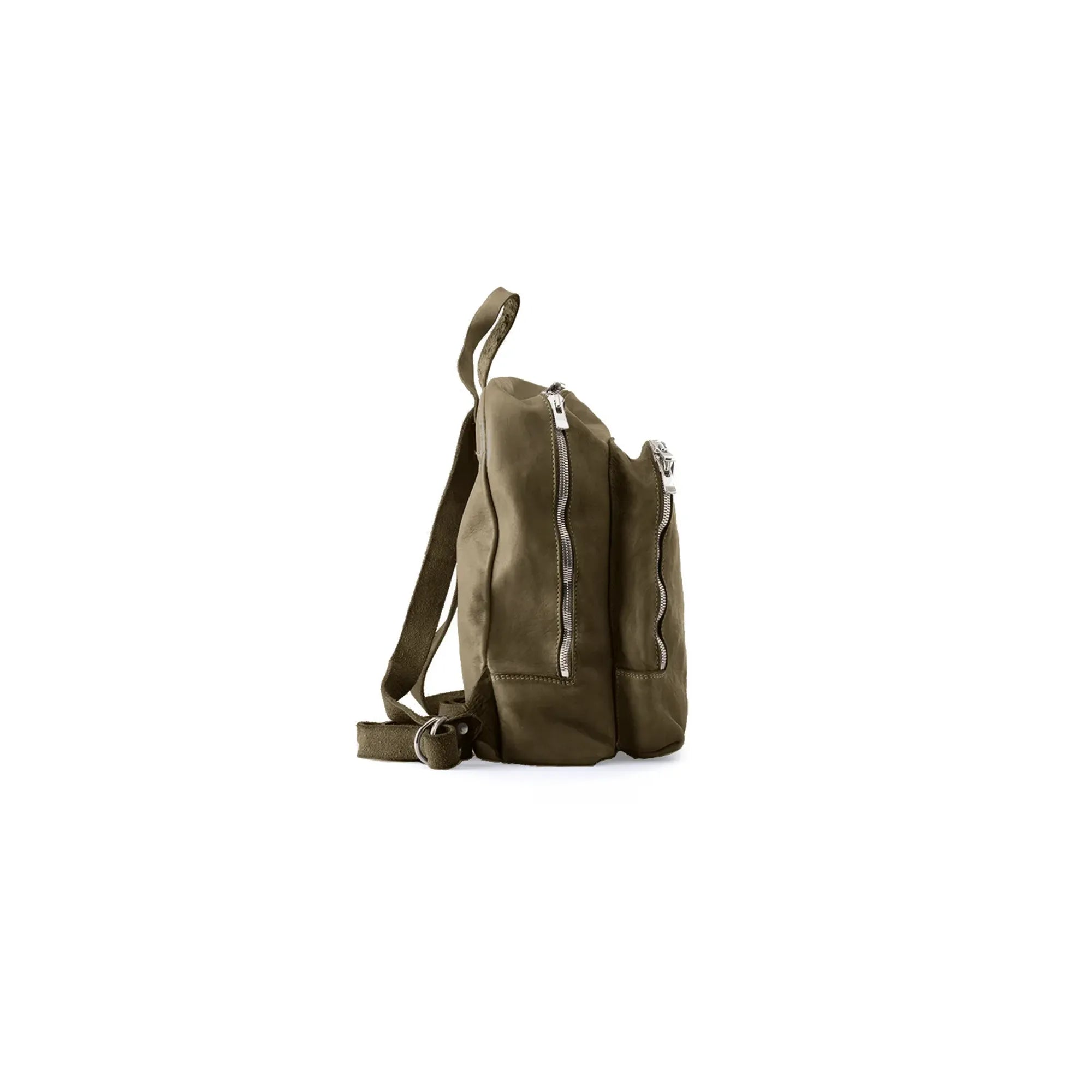 SMALL LEATHER BACKPACK