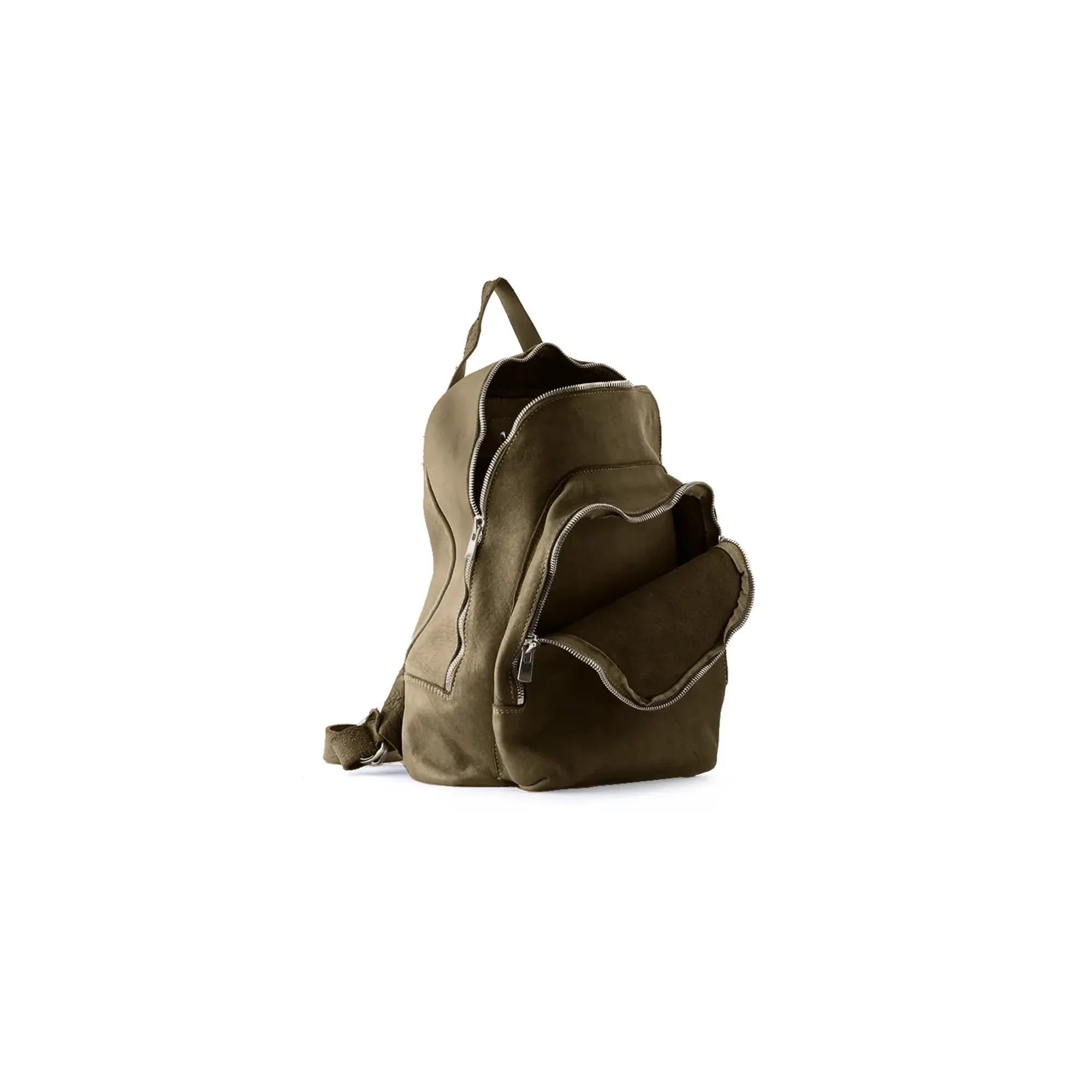 SMALL LEATHER BACKPACK