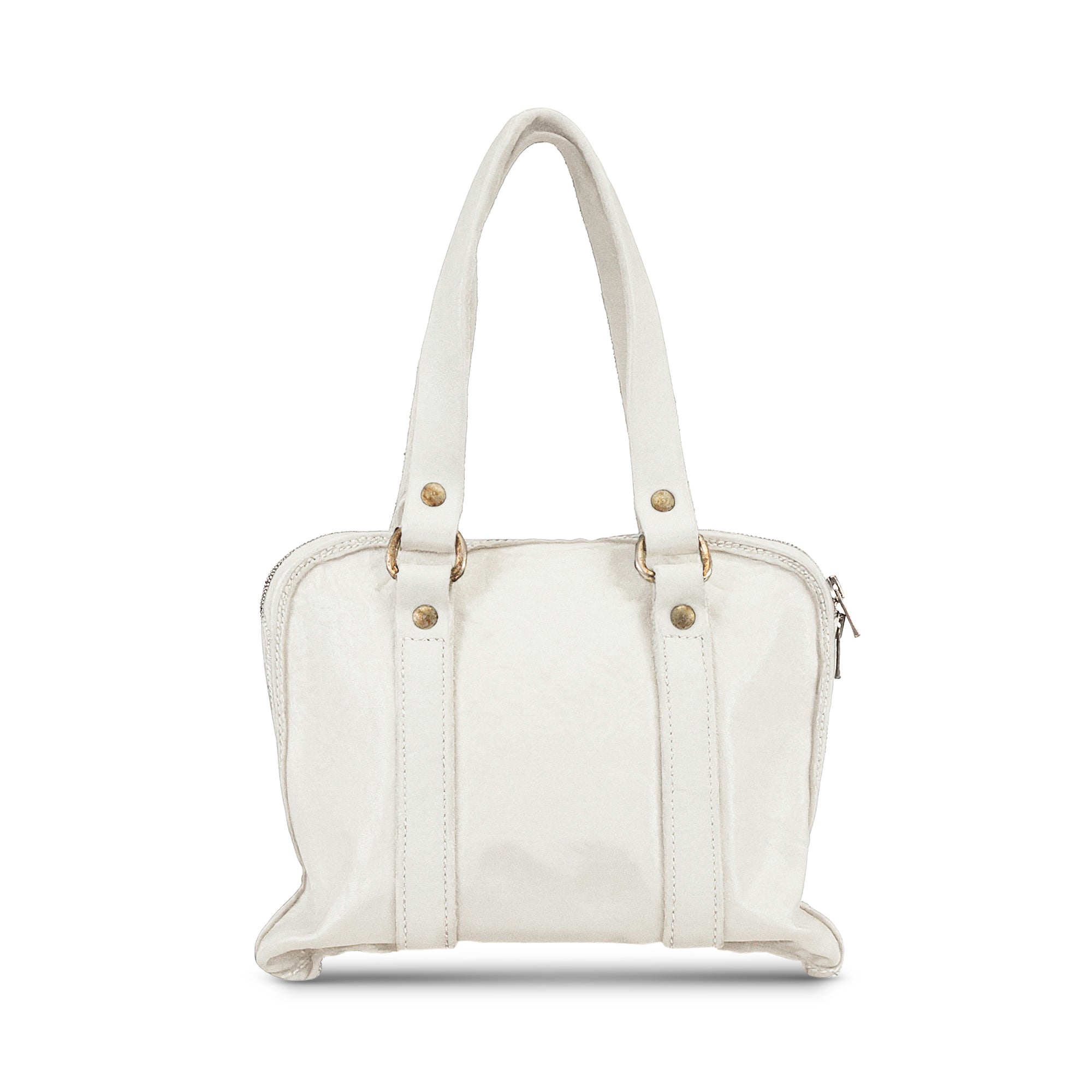 SMALL LEATHER HANDLE BAG