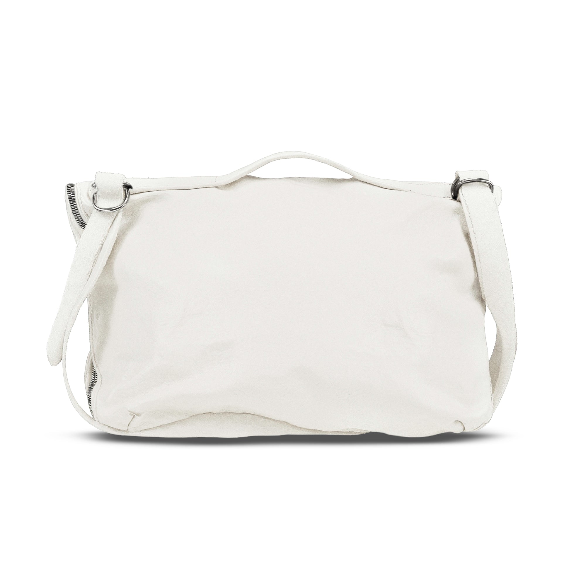 LEATHER MESSENGER BAG