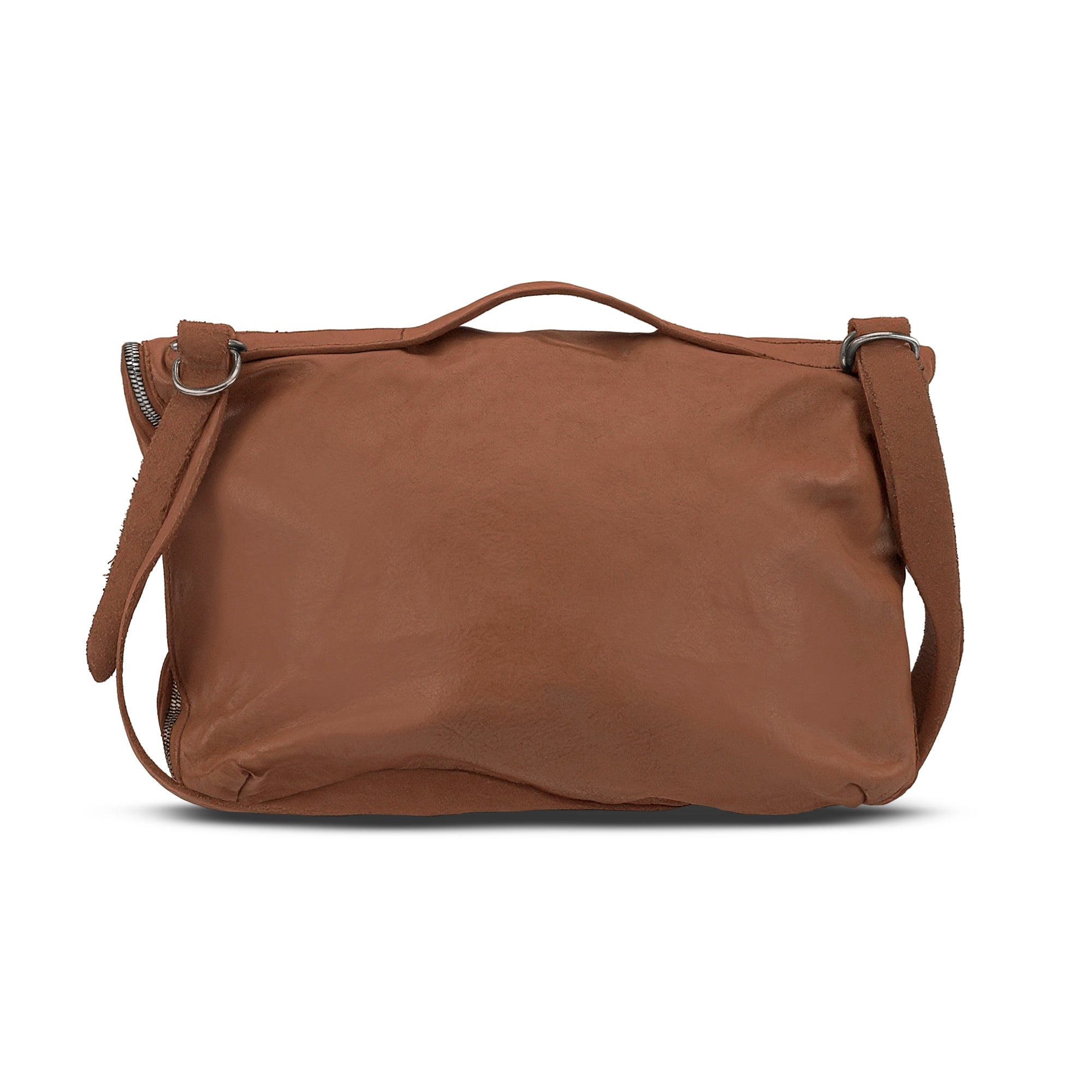 LEATHER MESSENGER BAG