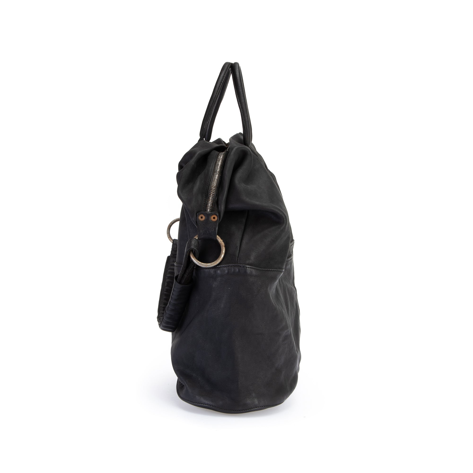 DOUBLE HANDLE SATCHEL