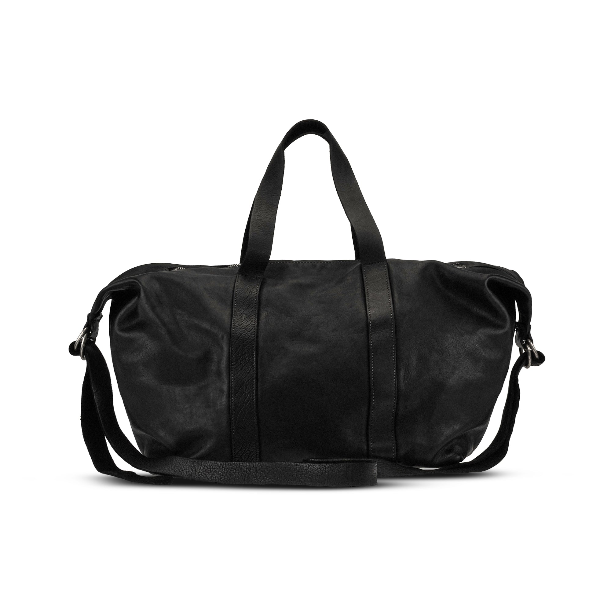 LEATHER DUFFLE BAG