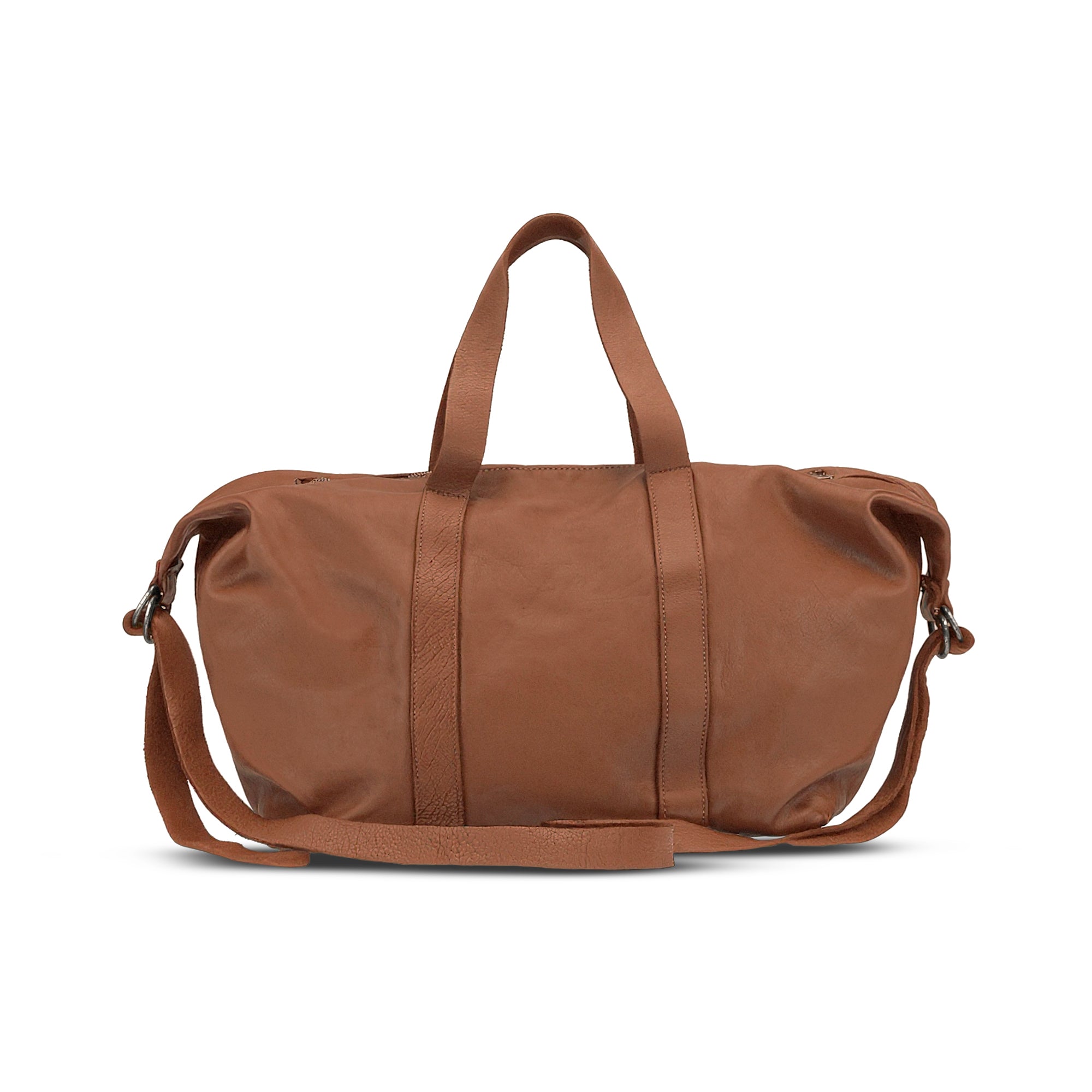 LEATHER DUFFLE BAG
