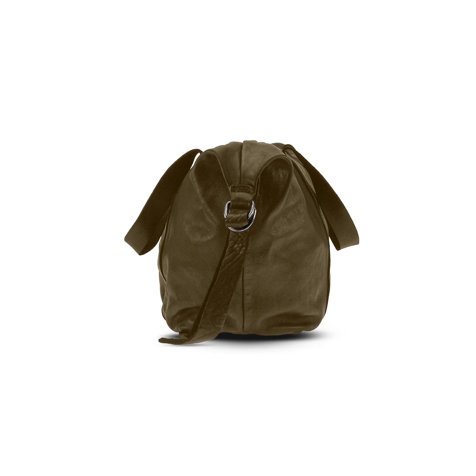 LEATHER DUFFLE BAG